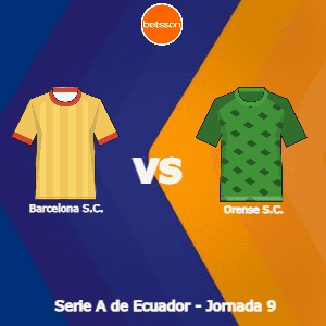 Betsson Ecuador: Barcelona S.C. vs Orense S.C. (10 Abril) | Pronósticos para la Serie A de Ecuador