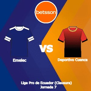 Betsson Ecuador: Emelec vs Deportivo Cuenca (21 Agosto) | Pronósticos para la Liga Pro Primera A