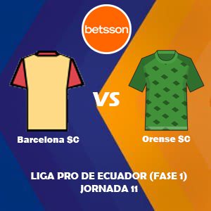 Betsson Ecuador, Pronóstico Barcelona SC vs Orense SC| Jornada 11 – Liga Pro de Ecuador