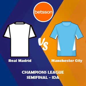 Betsson Ecuador, Pronóstico Real Madrid vs Manchester City | Semifinal (Ida) – Champions League