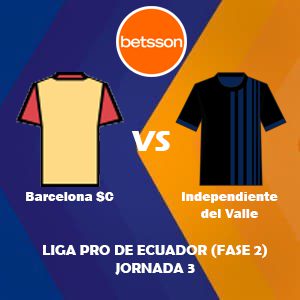 Betsson Ecuador, Pronóstico Barcelona SC vs Independiente del Valle| Jornada 03 – Liga Pro de Ecuador