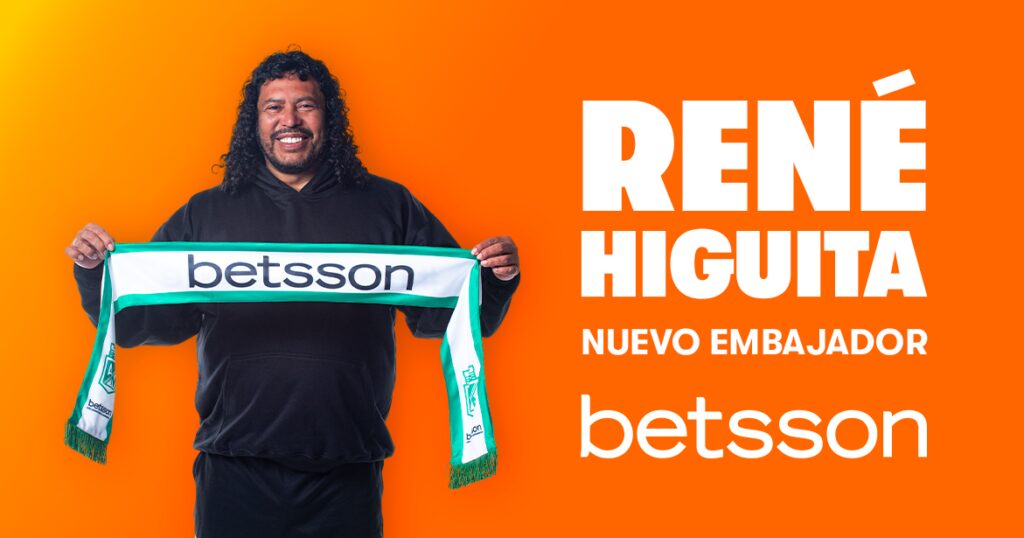 Rene Higuita nuevo embajador Betsson