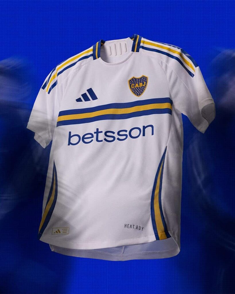 Camiseta de Boca Juniors patrocinada por Betsson