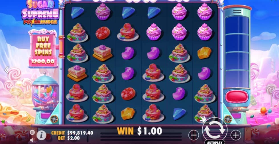 Slot en juego.